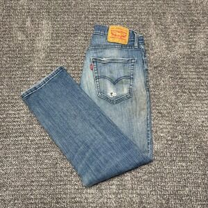 Levi's 541 Mens Athletic Taper Jeans 30x32 Medium Wash Distressed Denim